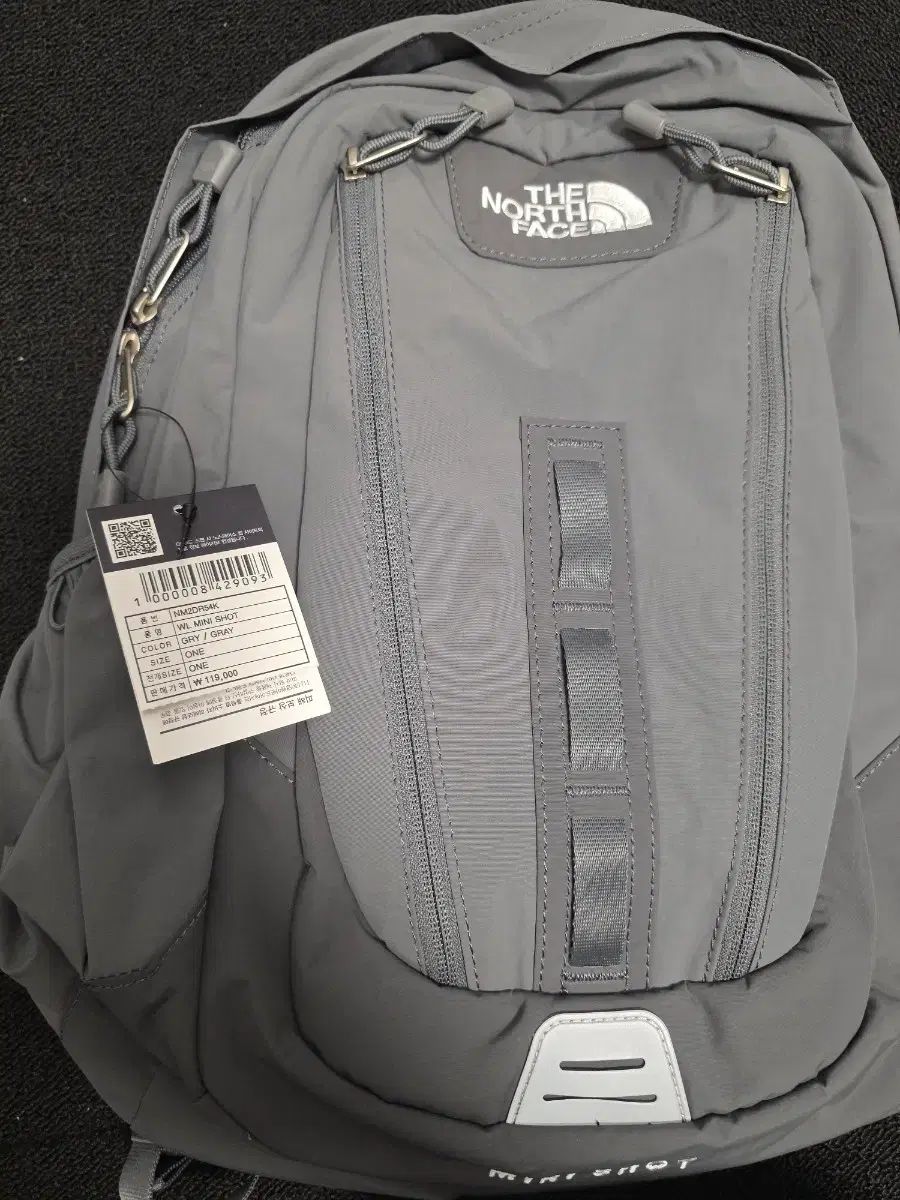 THE NORTH FACE ザノースフェイス ホワイトレーベル ミニショット グレー バックパック