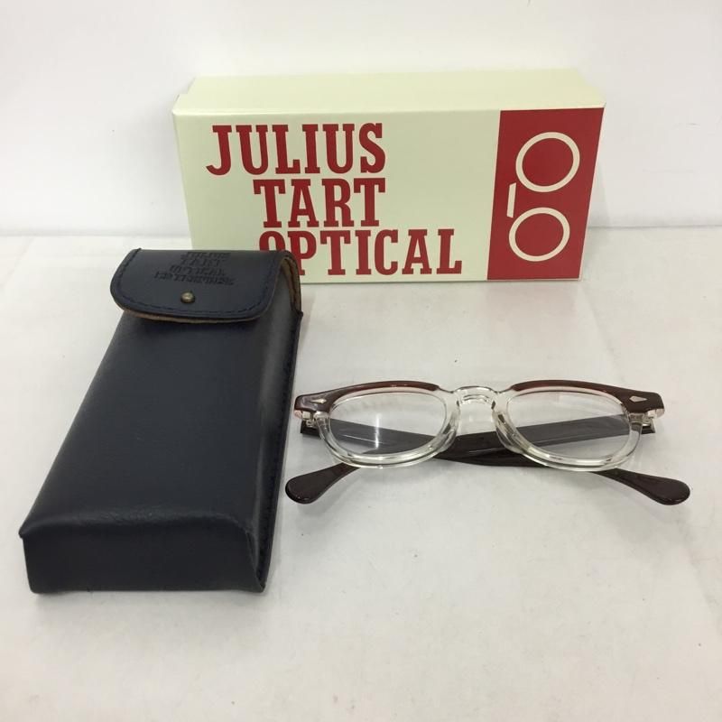 古着 めがね サングラス JULIUS TART OPTICAL AR 復刻 箱有