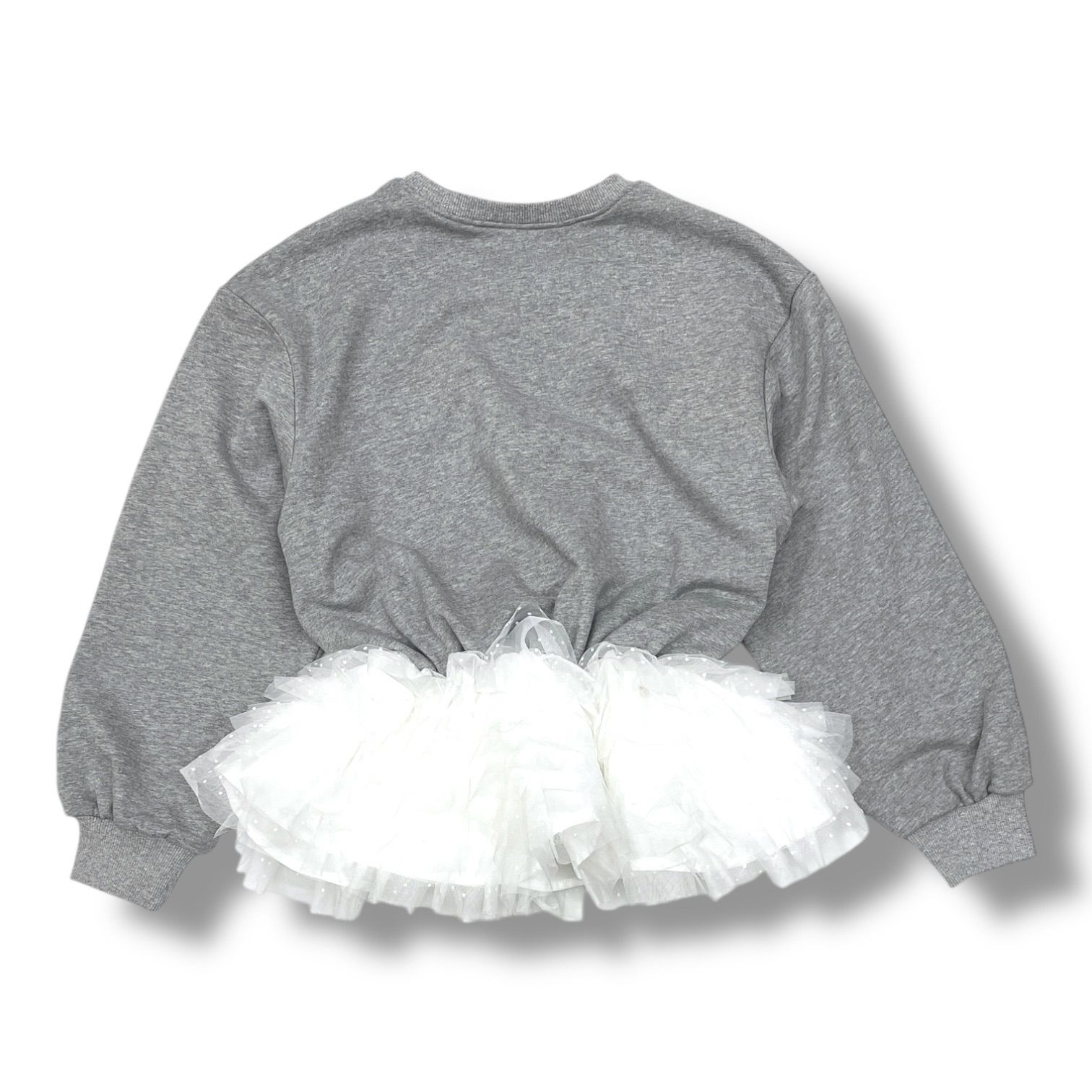 Fit more フィットモア ミルフィーユフリルスウェット 2025AW ドット