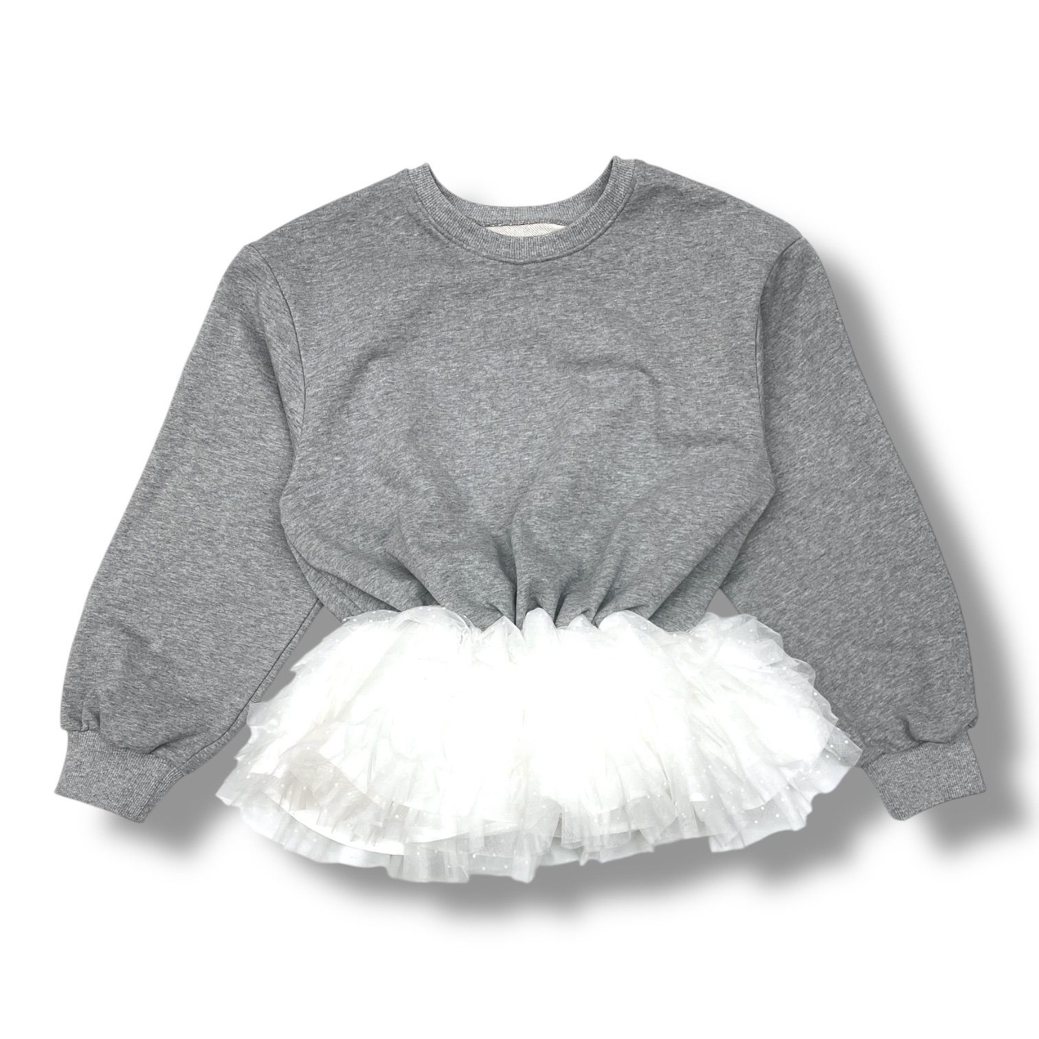 ZOZO限定商品オーガンジーフリルレイヤードスウェット宅配便