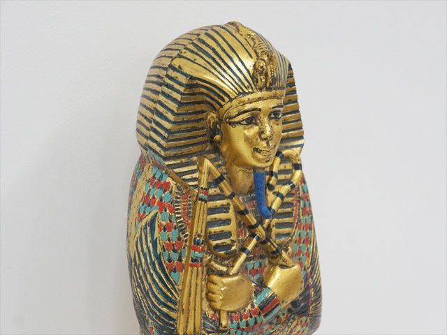 ツタンカーメン棺 置物 フィギュア エジプト AZ-879415B - メルカリ