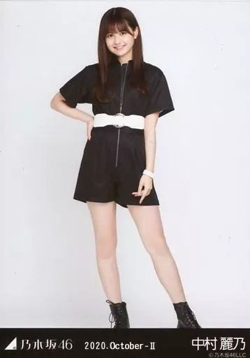 中古】生写真(乃木坂46) 中村麗乃/全身・モノトーン/「乃木坂46 2020