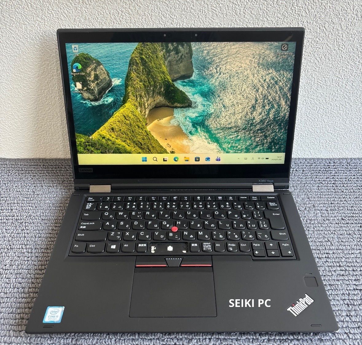 lenovo thinkpad X 380 Yoga i 5 8250 U メモリ8 GB SSD 256 顔 指紋認証 タッチ機能 Win 11 タッチペン