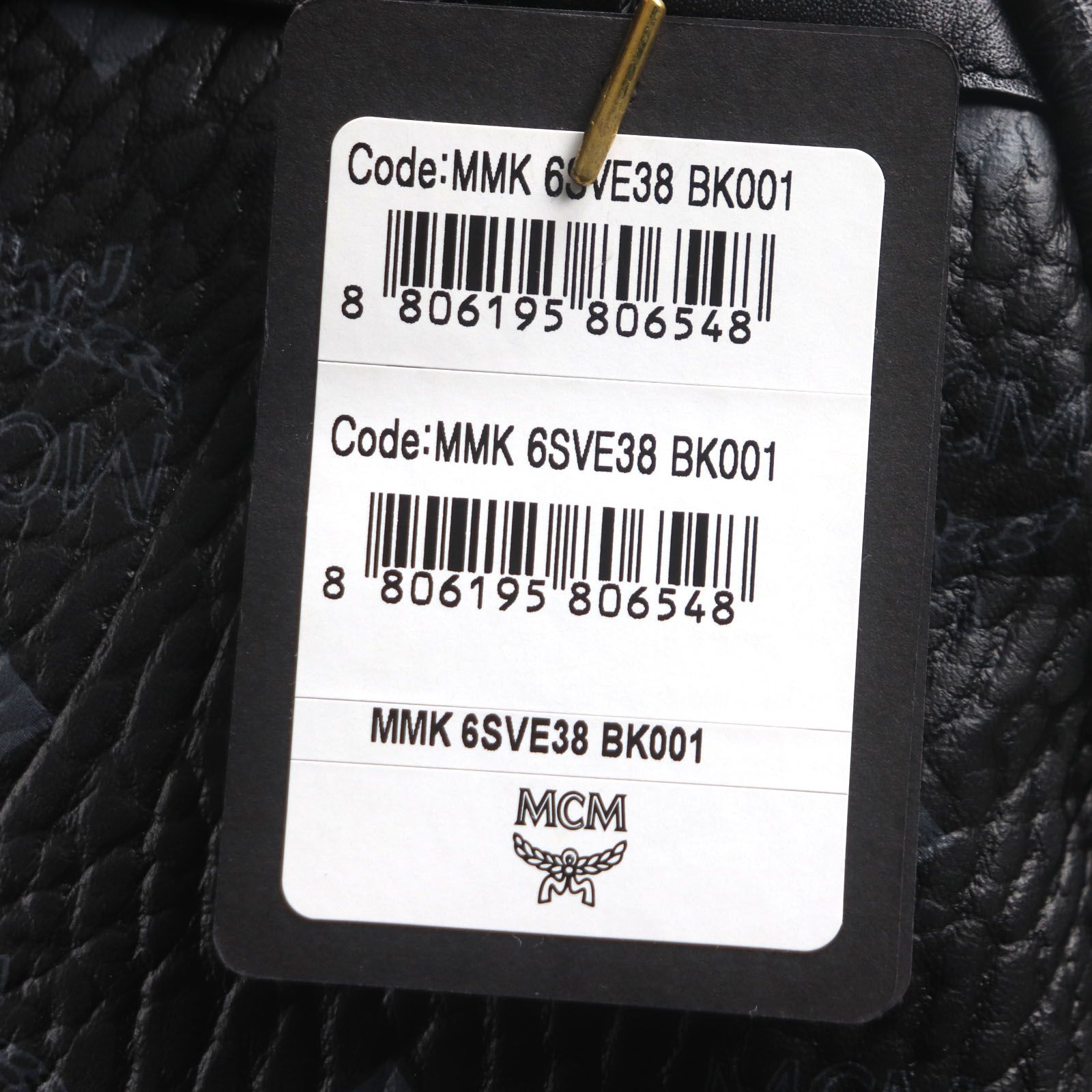 未使用品▽MCM エム・シー・エム MMK 6SVE38 STARK スターク