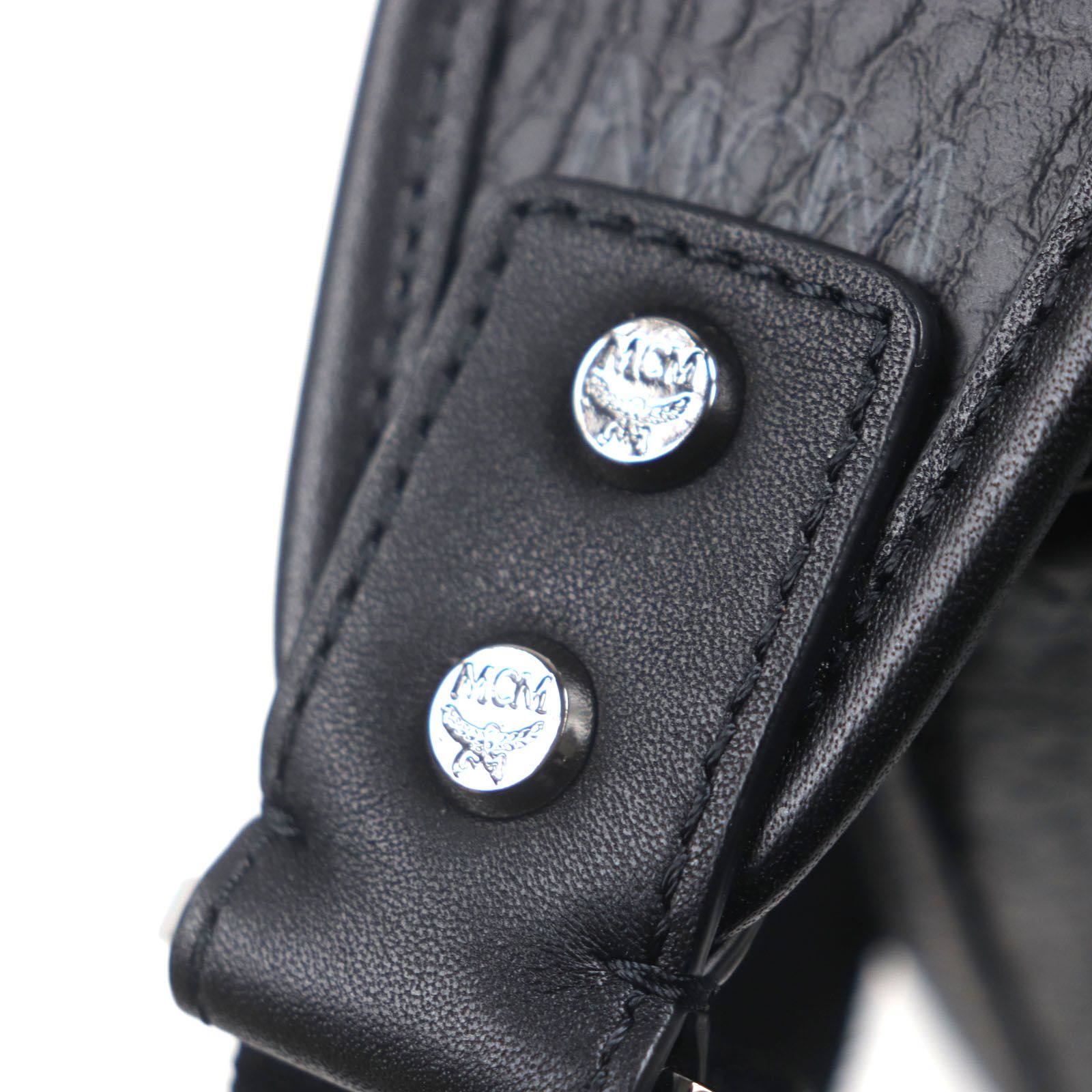 未使用品▽MCM エム・シー・エム MMK 6SVE38 STARK スターク