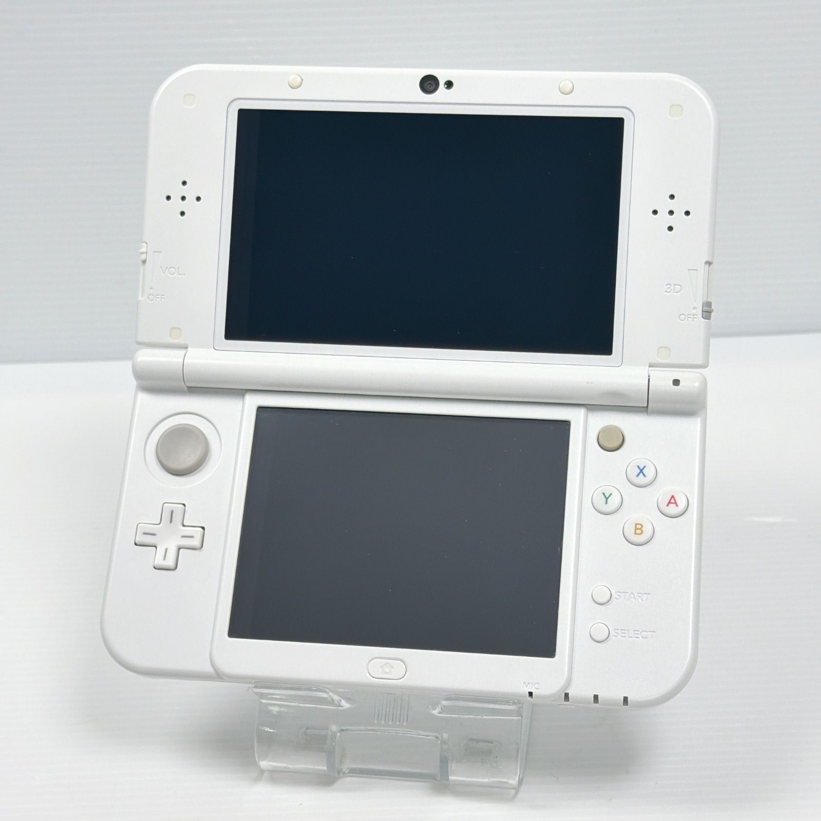 美品 New ニンテンドー 3DSLL パールホワイト 上画面IPS液晶 遊べる