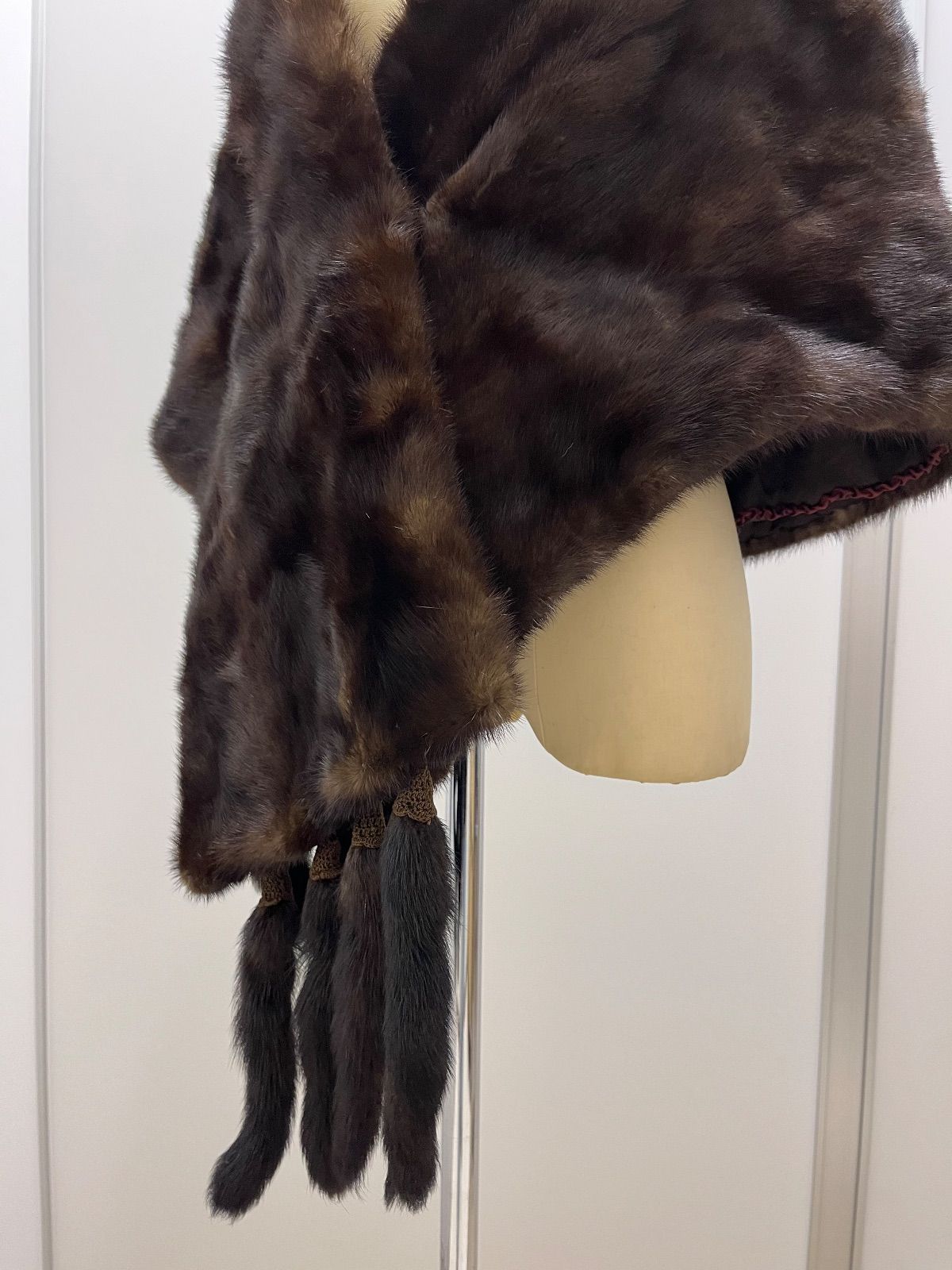 襟巻き 毛皮
