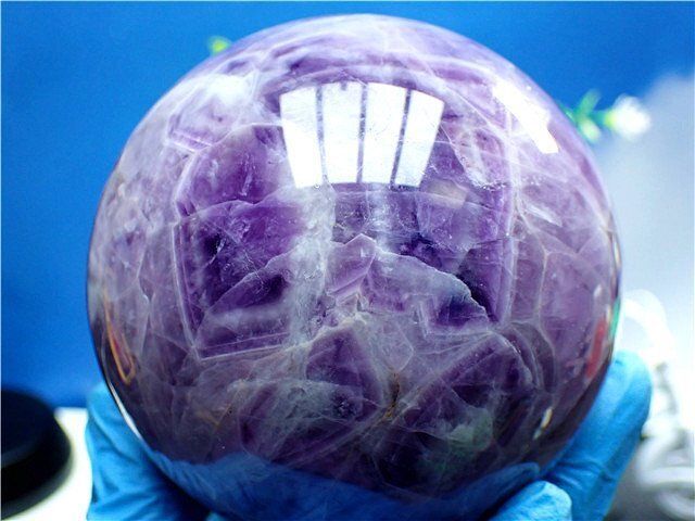 天然～愛の守護石～夢幻紫水晶丸玉B80G1/270G05A 天然～愛の守護石～夢幻紫水晶丸玉B80G1/270G05A アメジスト（紫水晶）「丸