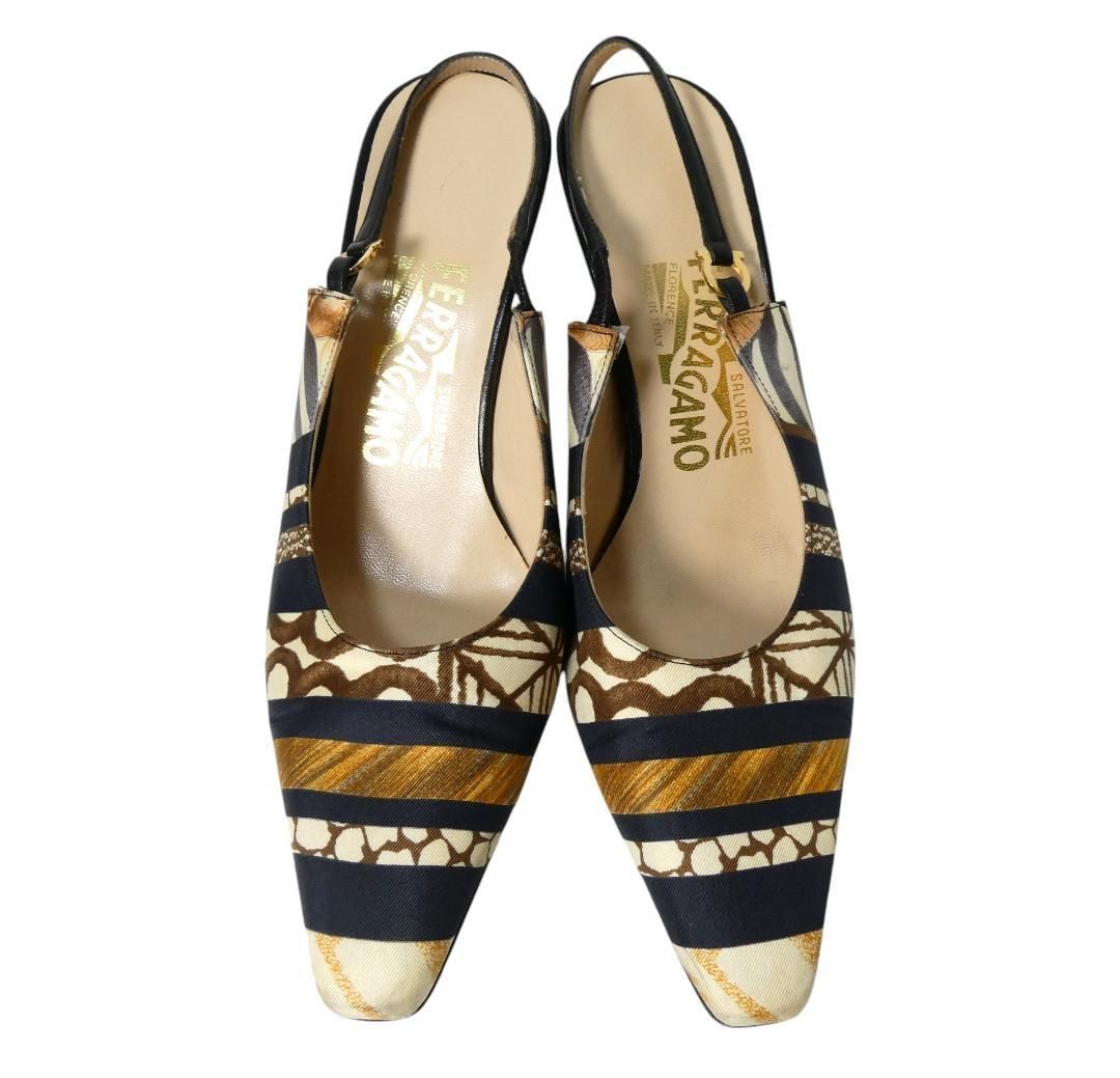 Salvatore Ferragamo サルヴァトーレフェラガモ サイズ7C ガンチーニ