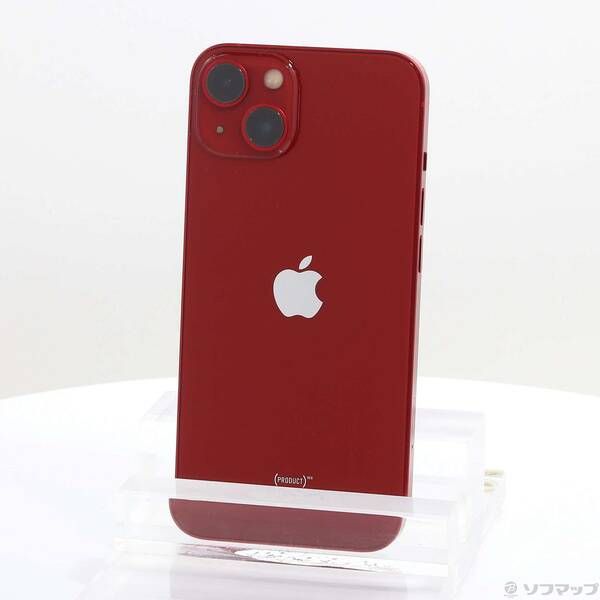 スマートフォン・携帯電話 〔品〕 iPhone13 128GB プロダクトレッド