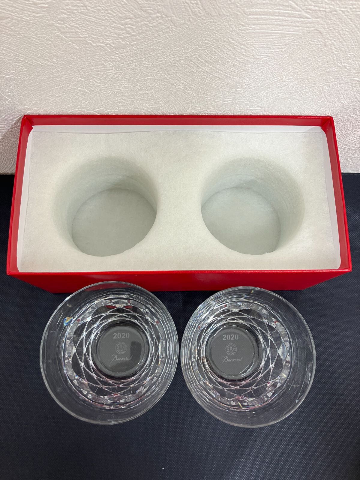  バカラ ブラーヴァ 2020 ペア ロックグラス 記念日 生まれ年 結婚祝 コップ グラス コップ グラス 酒器