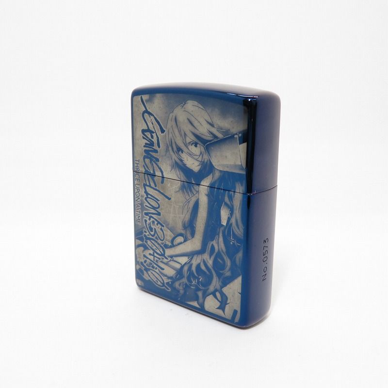 ZIPPO ジッポ ライター ｴｳﾞｧﾝｹﾞﾘｦﾝ新劇場版 綾波ﾚｲﾛﾝｸﾞﾍｱ No 0573 ネイビー 134