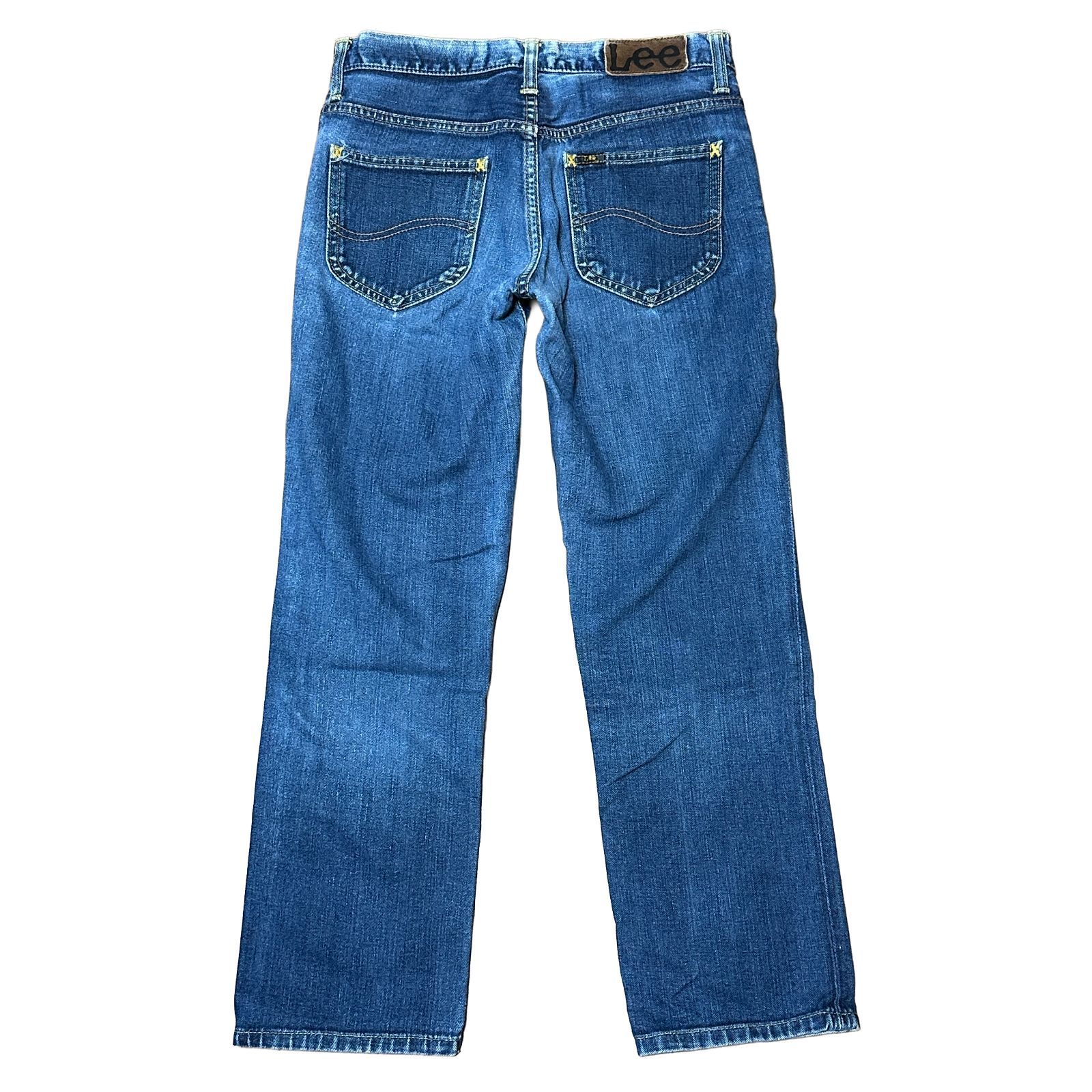 Lady LEE RIDERS クロップド ボーイフレンドデニム テーパード