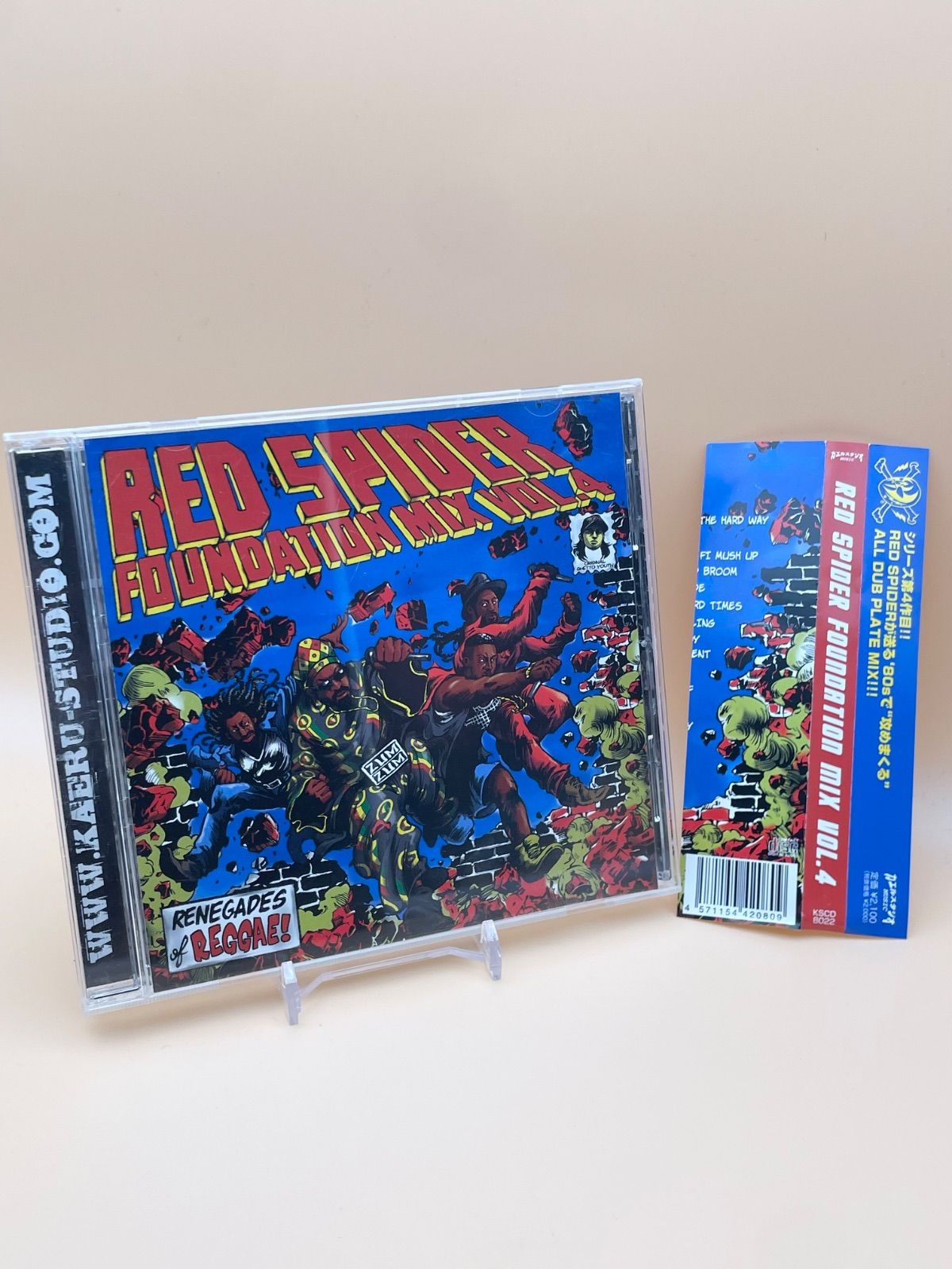 RED SPIDER / FOUNDATION MIX 1〜5 5枚セット RED SPIDER/FOUNDATION MIX VOL.5 レゲエ CD レッドスパイダー