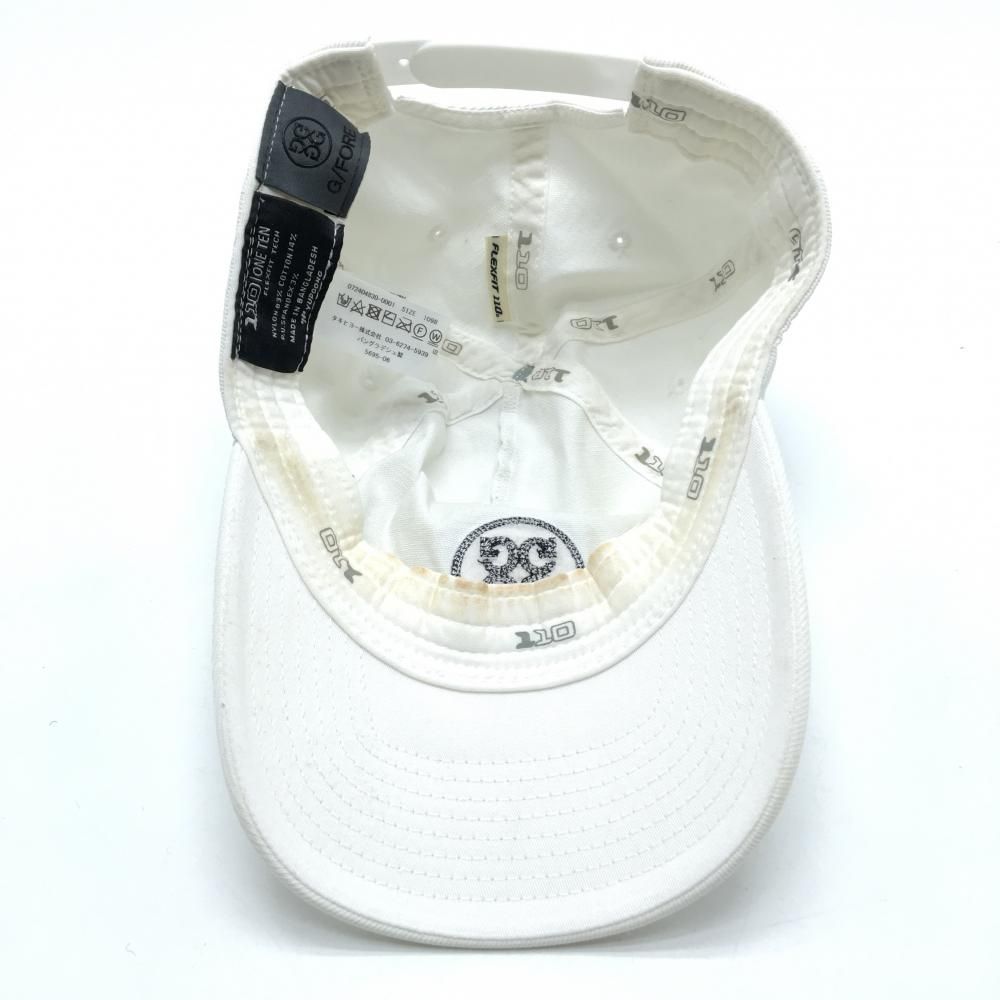 ジーフォア⭐︎ホワイトキャップ刺繍ロゴ付き ジーフォア⭐︎ホワイト