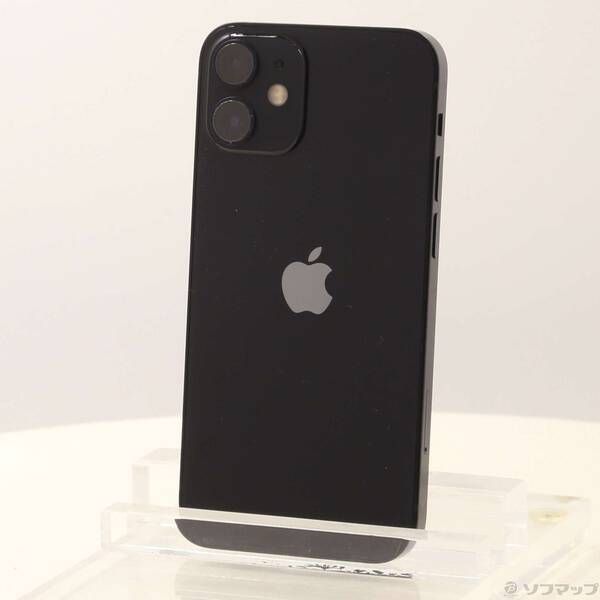 品〕 iPhone12 購入 mini 128GB ブラック MGDJ3J／A SIMフリー【348 