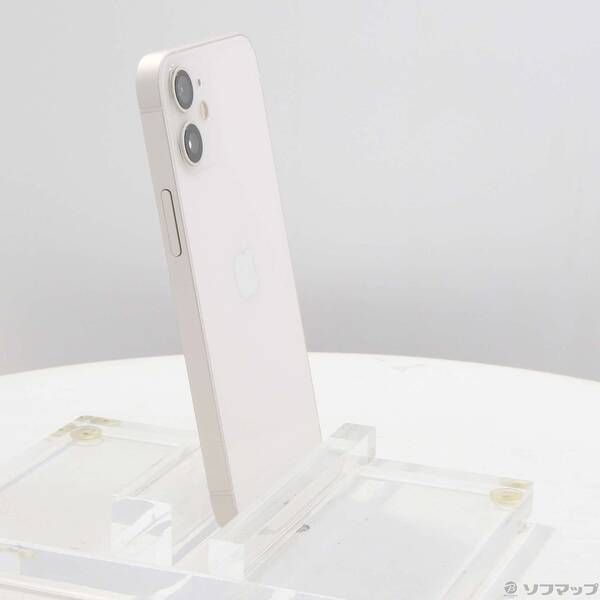 中古品〕 iPhone12 mini 128GB ホワイト MGDM3J／A SIMフリー【371