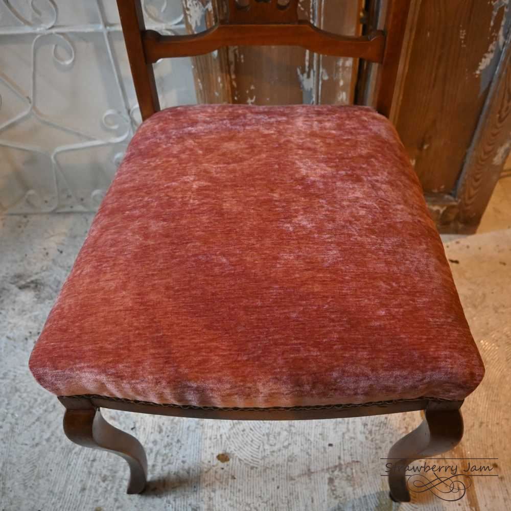 L3705-222-1 英国アンティーク チッペンデールチェア サロンチェア