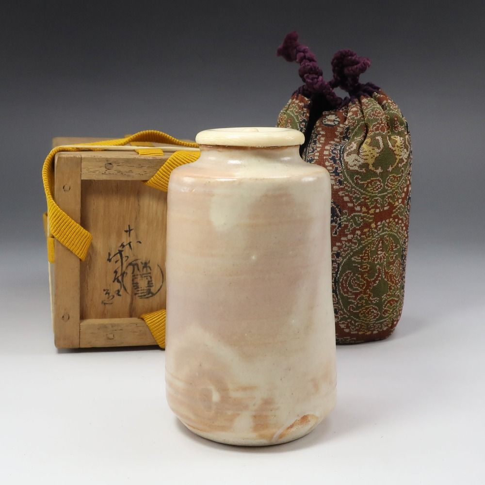 アンティーク　十代　三輪休雪　荻焼茶器 アンティーク 十代 三輪休雪 荻焼茶器 アンティーク十代三輪休雪荻