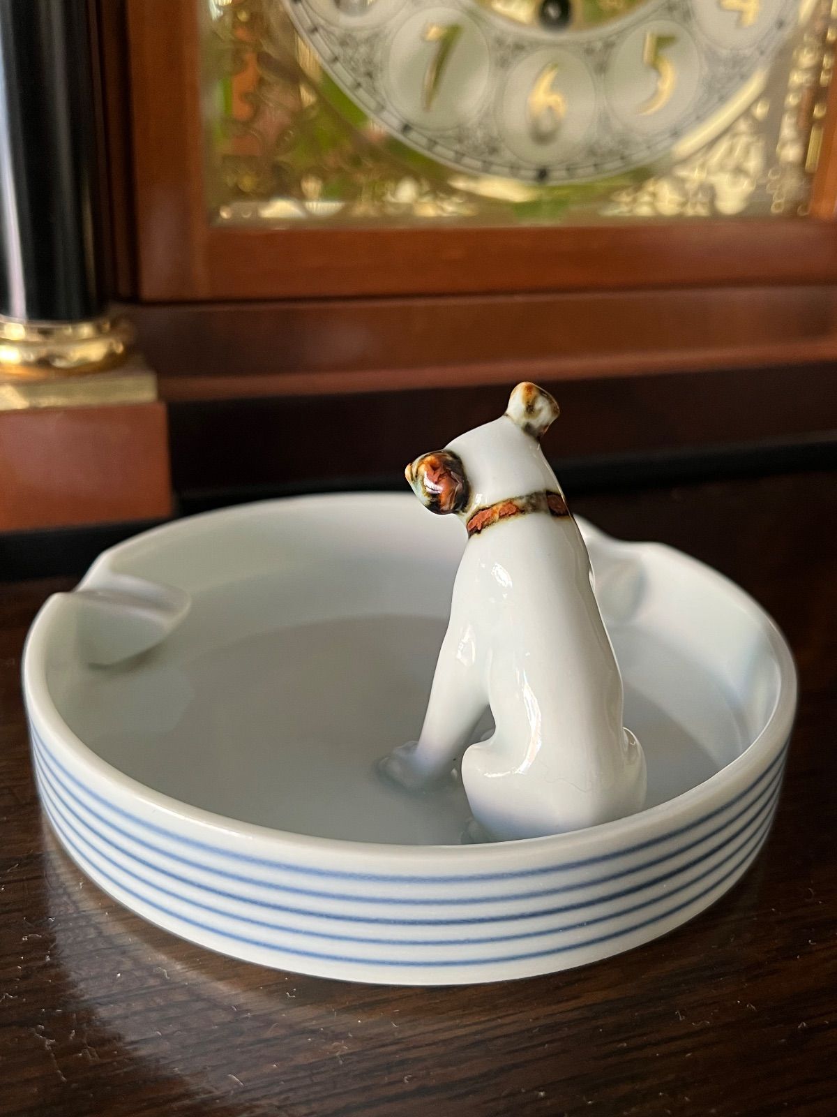 ビクター犬 ニッパーくん　灰皿4点セット ヴィンテージ 記念品 青龍洞 Victor ビクター犬 ニッパー君 灰皿