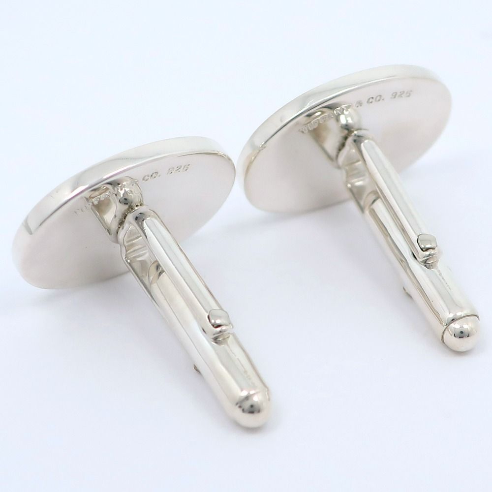 TIFFANY&Co.】ティファニー オーバル シルバー925 メンズ カフス