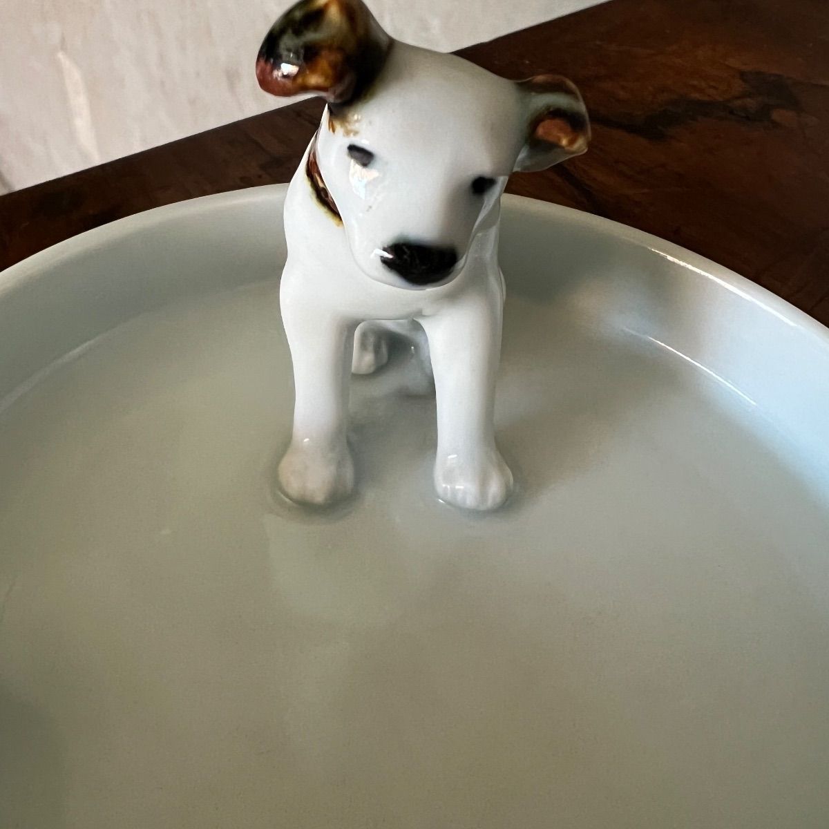 ヴィンテージ 記念品 青龍洞 Victor ビクター犬 ニッパー君 灰皿