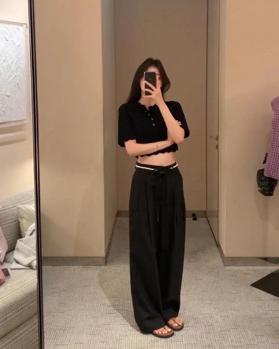 Le Plein ム スラックス ブラック s