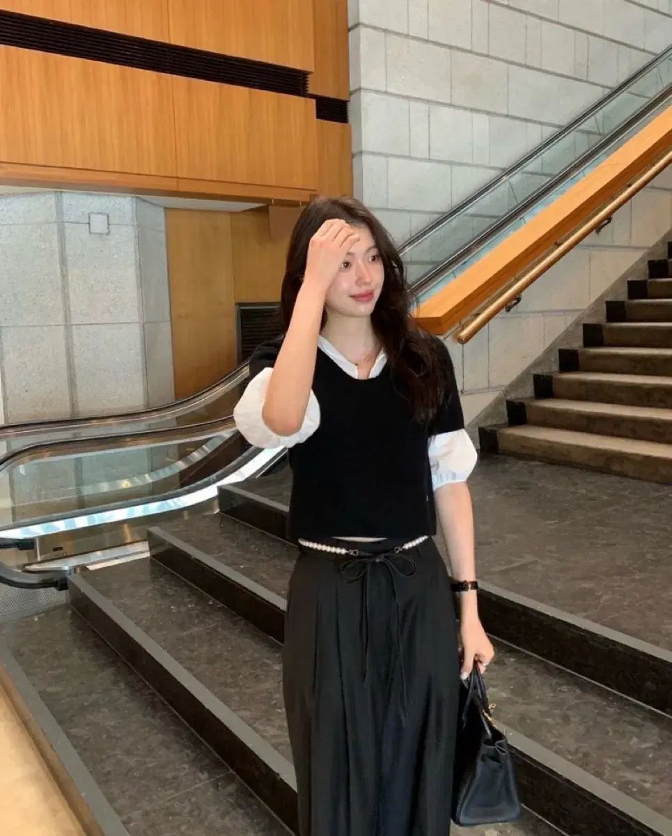 Le Plein ム スラックス ブラック s