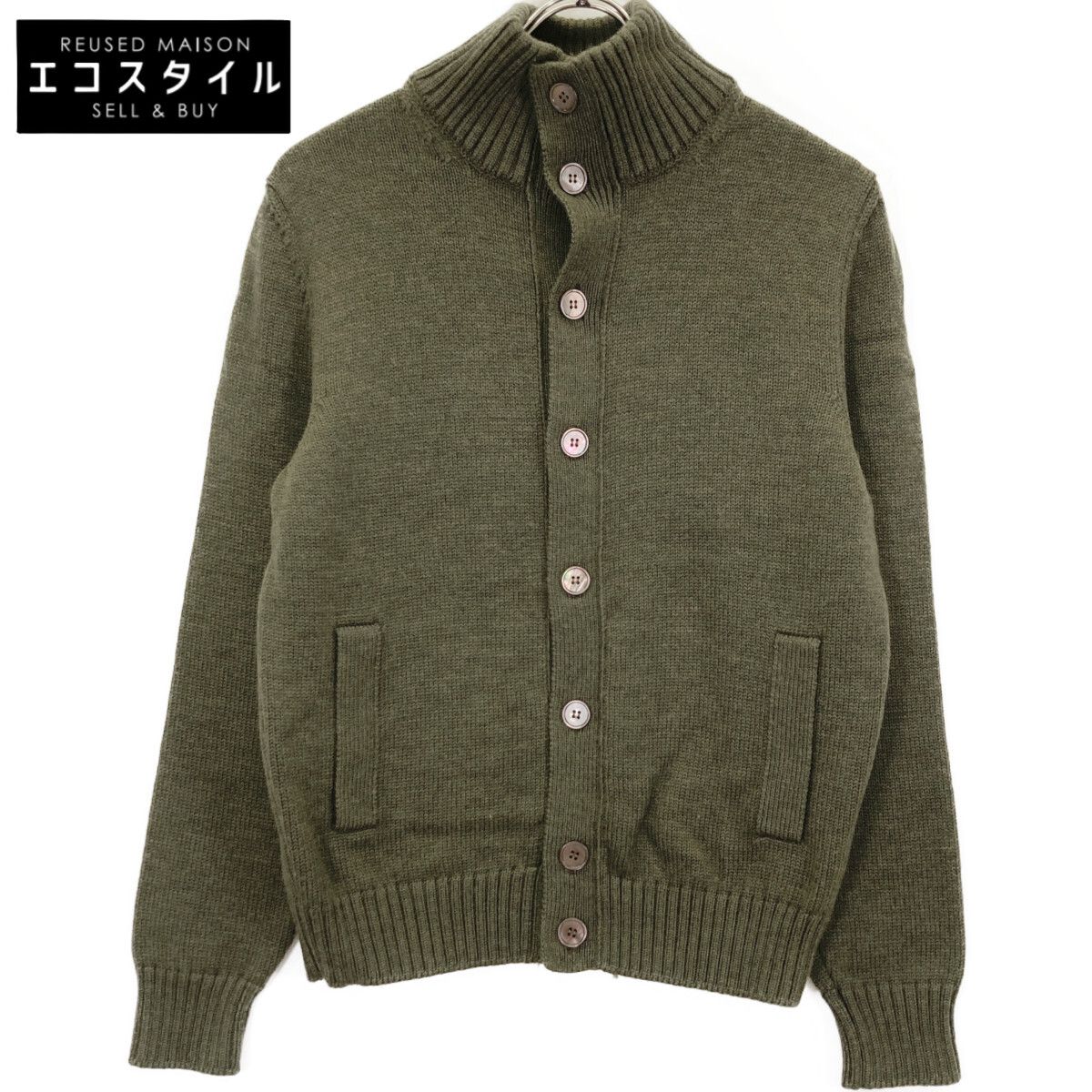 ZANONE ザノーネ 7ETJP4 ZC239 ｸﾞﾘｰﾝ ｳｰﾙ100 ﾊｲﾈｯｸ ﾄﾞﾗｲﾊﾞｰｽﾞ ﾆｯﾄ