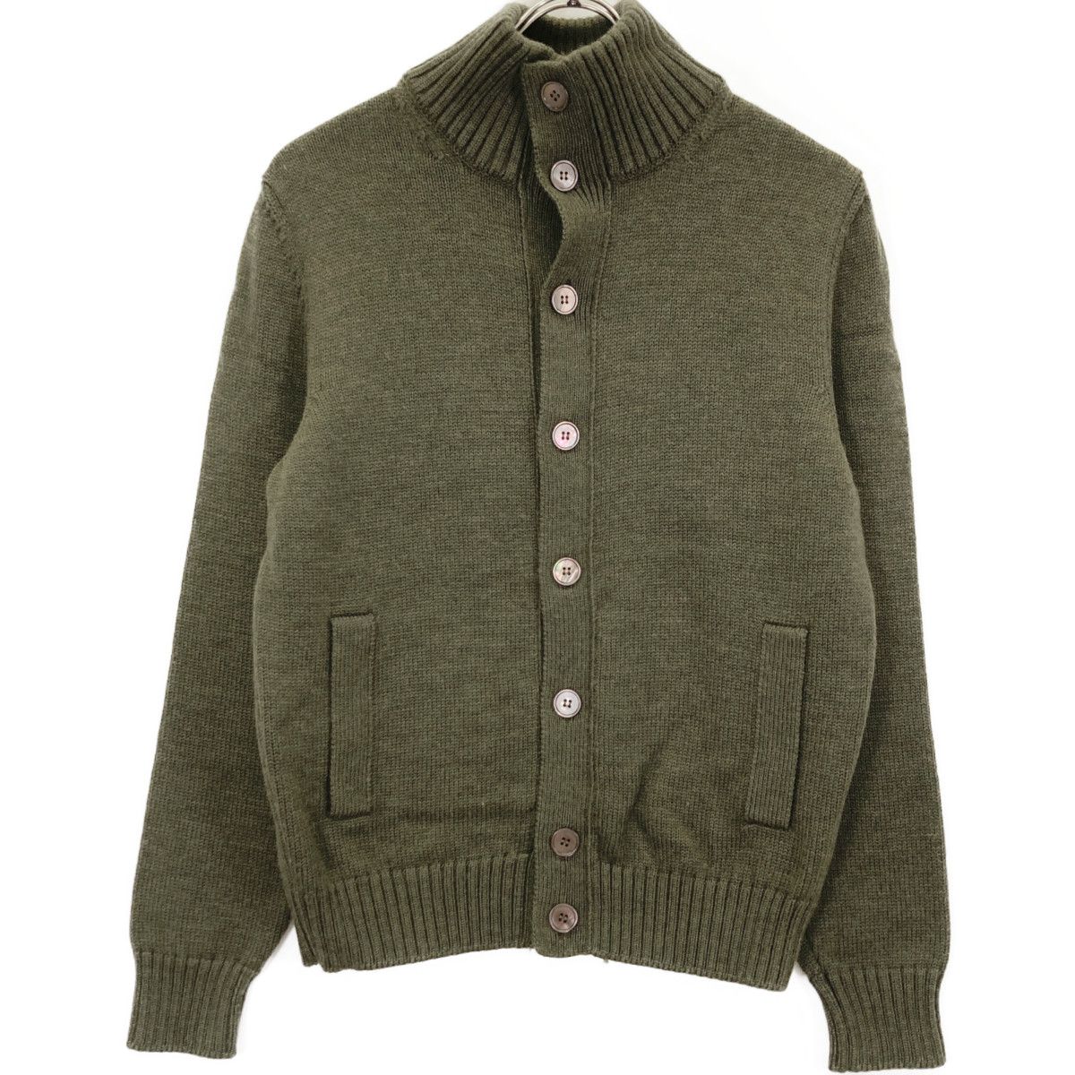 ZANONE ザノーネ 7ETJP4 ZC239 ｸﾞﾘｰﾝ ｳｰﾙ100 ﾊｲﾈｯｸ ﾄﾞﾗｲﾊﾞｰｽﾞ ﾆｯﾄ