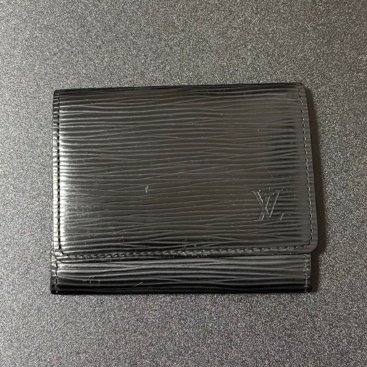 j99　ヴィジット　エピ　ノワール　ブラック　ルイヴィトン　名刺入れ s77 アンヴェロップ カルト ドゥ ヴィジット カードケース 名刺入れ