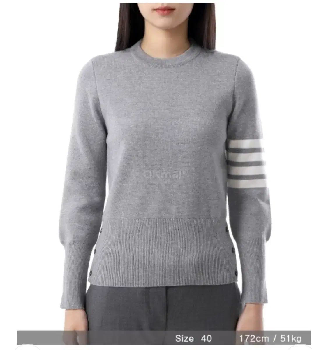 トム ブラウン ウール ミラノ スティッチ Classic ニット 38