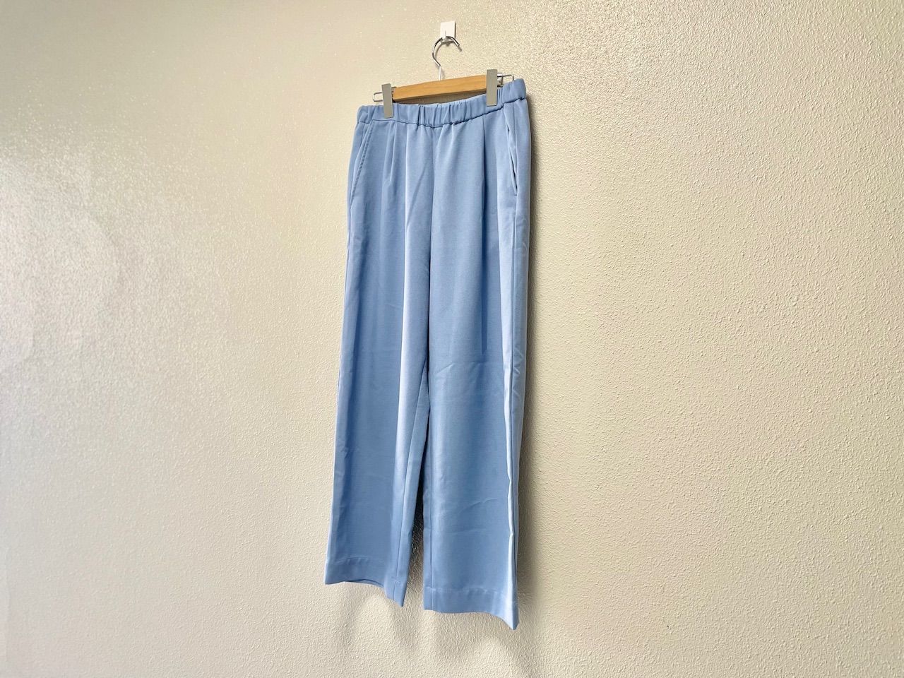 販売継続品 タグ付き♥品 MidiUmi ミディウミ color easy pants ブルー
