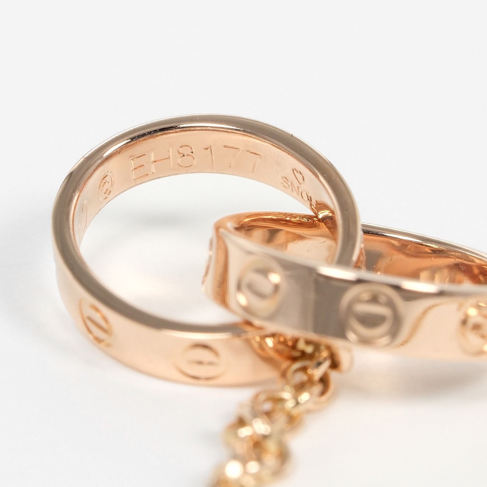 CARTIER】カルティエ ベビー ラブ K18ピンクゴールド レディース 7.2g 