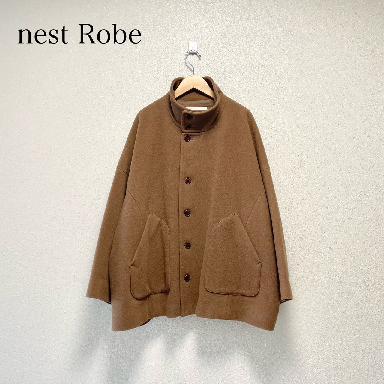 2023AW / nest Robe ネストローブ ウールカシミヤフリースジャケット
