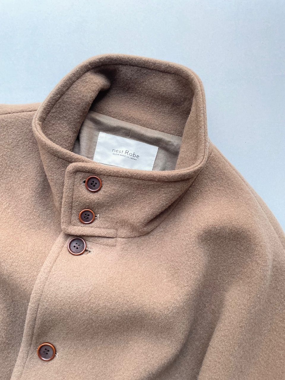 2023AW / nest Robe ネストローブ ウールカシミヤフリースジャケット