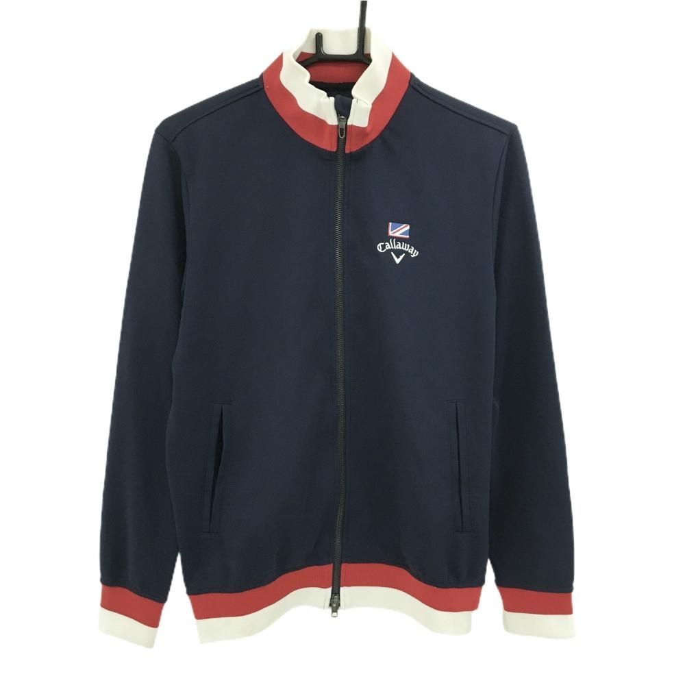 Callaway ゴルフ　メンズジャンパー　ネイビー LL 非売品 メンズ CALLAWAY(キャロウェイ) ジャケット・ブルゾン｜中古ゴルフ