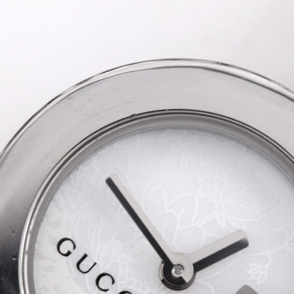GUCCI】グッチ Gチャーム ブレスウォッチ 107 ステンレススチール