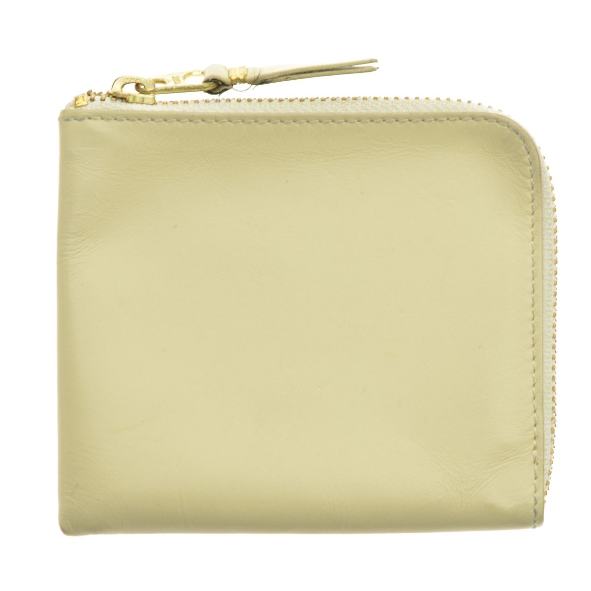 COMMEdesGARCONS SA 3100 CLASSIC PLAIN ラウンドジップレザー L字型財布