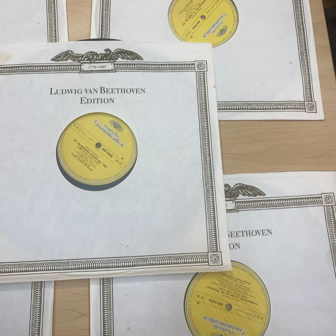 レコード 14 枚セット クラシックベートーヴェン他　昭和レトロ ✨昭和レトロ✨】8 LP-BOX ベートーヴェン 交響曲 全集 レコード