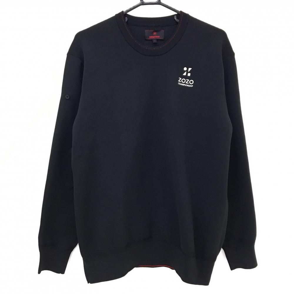 ブリーフィング セーター 黒 ニット ZOZO CHAMPIONSHIP メンズ L ゴルフウェア BRIEFING