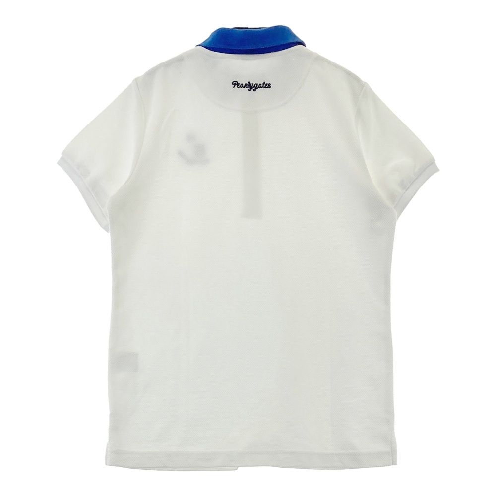 サイズ：1 PEARLY GATES パーリーゲイツ 半袖ポロシャツ ホワイト系