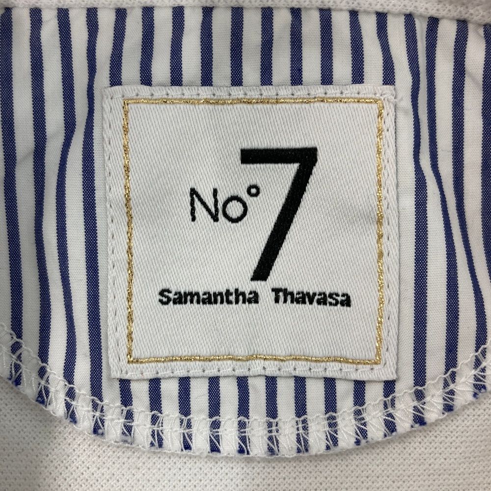 サイズ：36 SAMANTHA THAVASA サマンサタバサ NO.7 半袖ポロシャツ