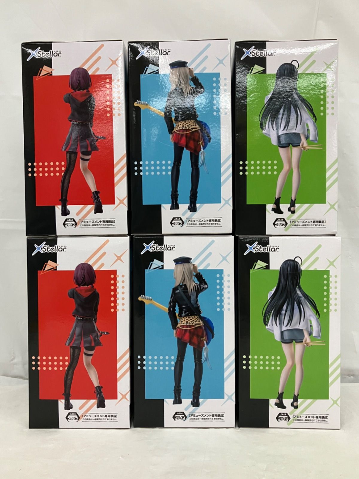 未開封 ガールズバンドクライ XStellar フィギュア 6個セット LF1055