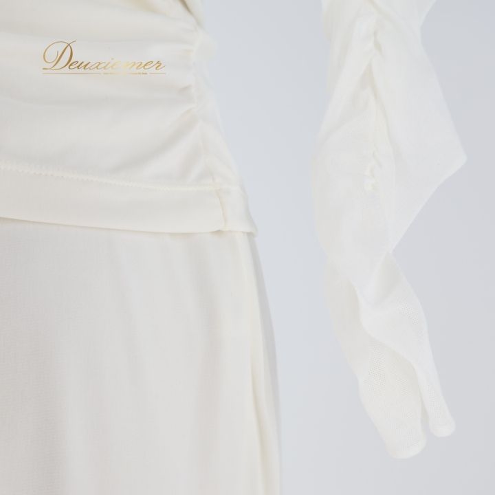 社交ダンス 衣装 チャコット Chacott トップス ブラウス スカート 白