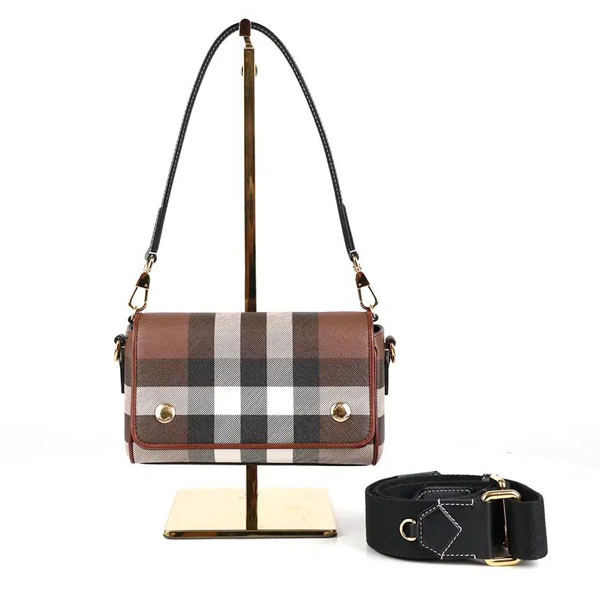 ブランドダオール バーバリー ドーセット チェック レディース トップハンドル クロスバッグ 8055172