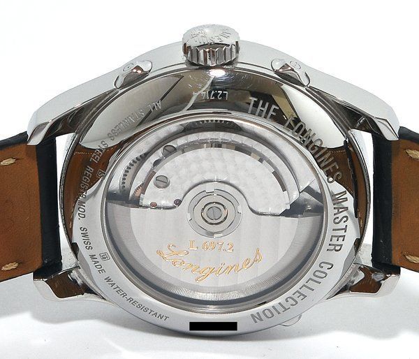  箱 ギャラ付 ロンジン マスターコレクション レトログラード L 2 714 4 71 3 自動巻き メンズ 自動巻き時計 腕時計(アナログ)