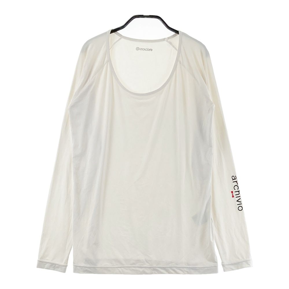 サイズ 40 アルチビオ 長袖インナーTシャツ ホワイト系 ゴルフウェア レディース ストスト