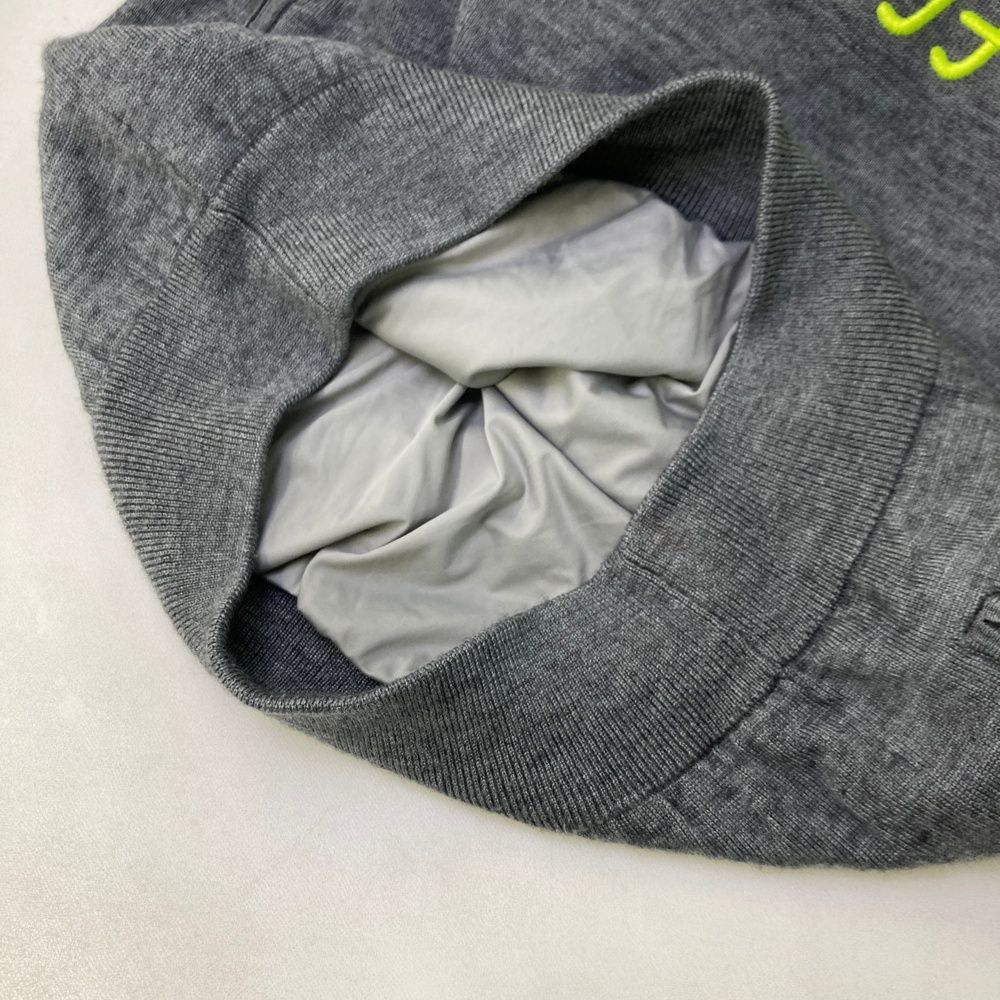 サイズ：L BEAMS GOLF ビームスゴルフ ニットセーター グレー系 人気