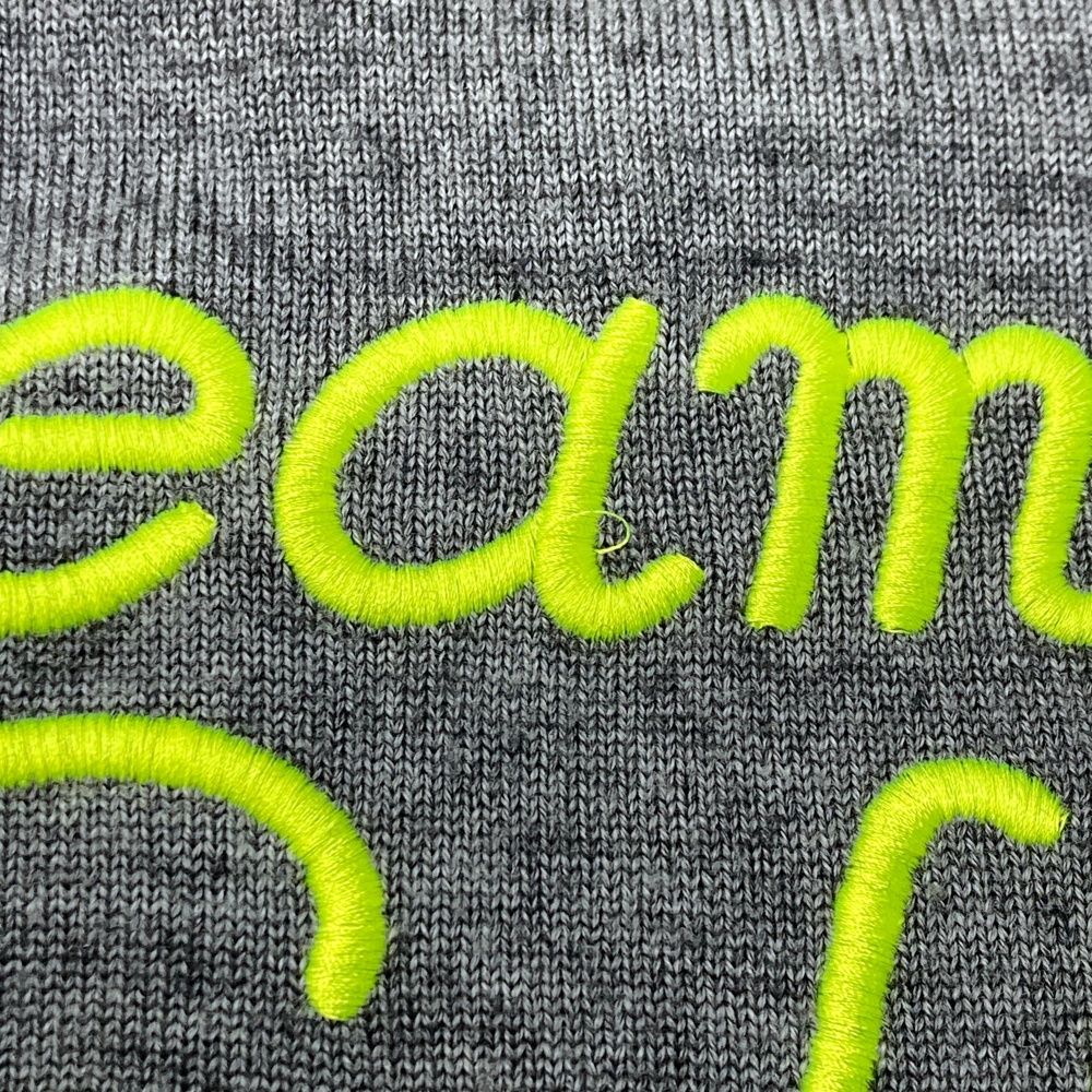 サイズ：L BEAMS GOLF ビームスゴルフ ニットセーター グレー系 人気